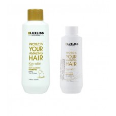 Набор для волос Luxliss Hair Botox Keratin Smoothing Treatment-Nano Straight 100 мл+шампунь 100 мл