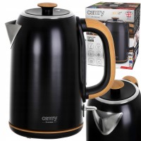 Електрочайник Camry CR 1342 металевий 1,7 л Strix Чорний 