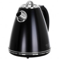 Ретро Електрочайник Adler AD 1343 металевий 1,5 л 2200 Вт black