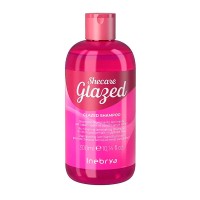 Шампунь Inebrya Sheсаre Glazed Shampoo для блеска волос с эффектом глазировки, 300 мл