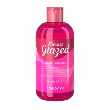 Шампунь Inebrya Sheсаre Glazed Shampoo для блиску волосся з ефектом глазурування, 300 мл