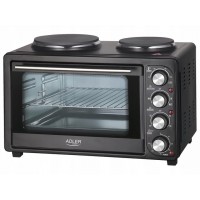 Духовка электрическая Adler AD 6020 2500 Вт 36L с 2 конфорками и конвекцией