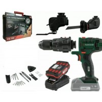 Аккумуляторный шуруповерт 3 в 1 Parkside PKGA 20-Li C 2 комплектний