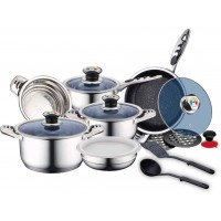 Набор кастрюль Royalty Line RL-16RGNM Швейцария