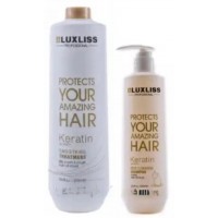 Набір Кератин для випрямлення волосся Luxliss Keratin Smoothing Treatment 50 мл+шампунь 50 мл розлив