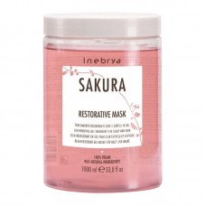 Восстанавливающая гель-маска для волос Inebrya Sakura Restorative Mask