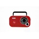 Радиоприемник Camry CR 1140r красный универсальный