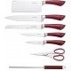 Набор ножей Royalty Line RL-KSS804 8 предметов red