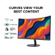 Монітор KOORUI 27 Curved VA/1800R Black FHD 75HZ (27N5C)