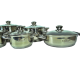 Набір посуду із нержавіючої сталі 12 предметів Bohmann (BH-1235)