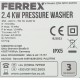 Мийка високого тиску FERREX Q1W-SP01-2400 170 бар 2400Вт