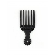 Гребень Professional Afro Hair Picker пластиковый черный 130 мм 35139