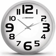 Часы настенные Esperanza Zurich EHC013W 25 см белые