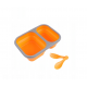 Контейнер для продуктов силиконовый Tiross TS1412 Orange