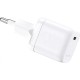 Зарядний пристрій Vention 1-port USB-C GaN Charger(30W) EU-Plug White (FAKW0-EU)