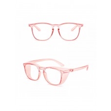 Защитные очки для парикмахерских работ с термостойким покрытием,розовый