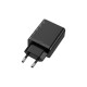 СЗУ  Vention 1-port USB Wall Charger(12W) EU-Plug Black (FAAB0-EU)