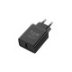 СЗУ  Vention 1-port USB Wall Charger(12W) EU-Plug Black (FAAB0-EU)