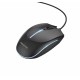 Миша BOROFONE BG10 Soaring game luminous wired mouse Black