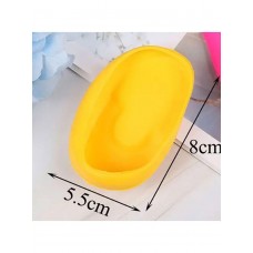 Защитные накладки на уши силиконовые (пара) желтые