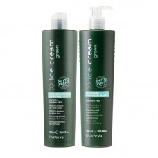 Набор Inebrya Green Moisture Gentle увлажняющие шампунь и маска для всех типов волос, 2*300 мл