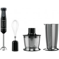 Блендерный набор SilverCrest SSMS 600 D4 black 3в1 (регулировка скорости,Turbo, 600 Вт, Германия)