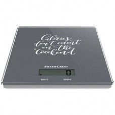 Весы кухонные Silver Crest 352672 grey с ЖК-дисплеем 5 кг