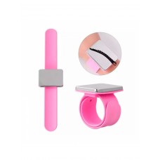  Парикмахерский магнитный браслет-игольница держатель для шпилек, невидимок квадрат, розовый