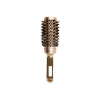 Профессиональный термобраш для волос Nano Technology Ceramic Ionic круглый керамический золотой, 27 см 45