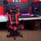 Геймерское кресло Mfavour-135 Черное с красным